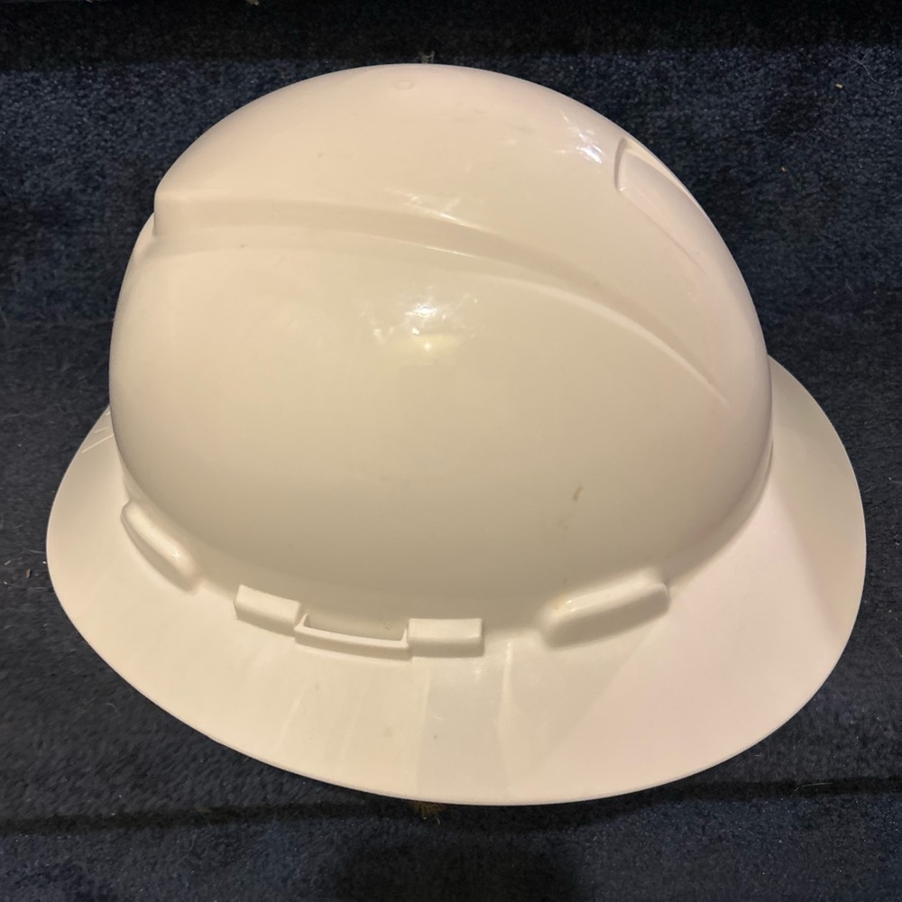 3M White Safety Hard Hat - Lightweight Construction Helmet